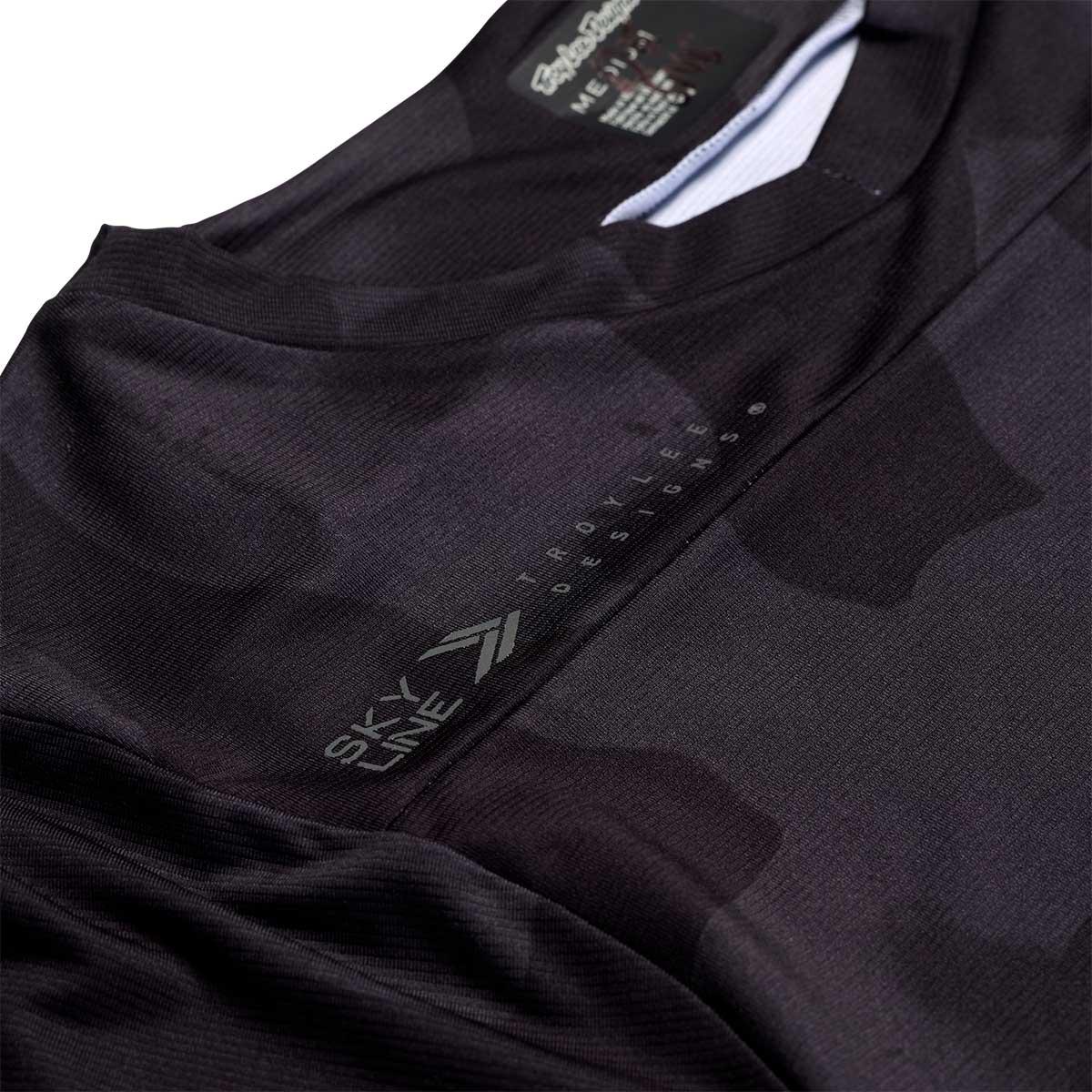Troy Lee Designs Skyline Long Sleeve Jersey Men's in Scrubland Black